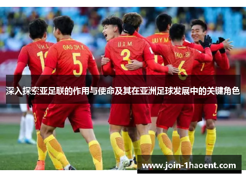 深入探索亚足联的作用与使命及其在亚洲足球发展中的关键角色